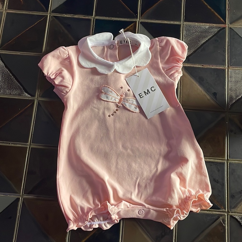 EMC Butterfly Romper 6 months